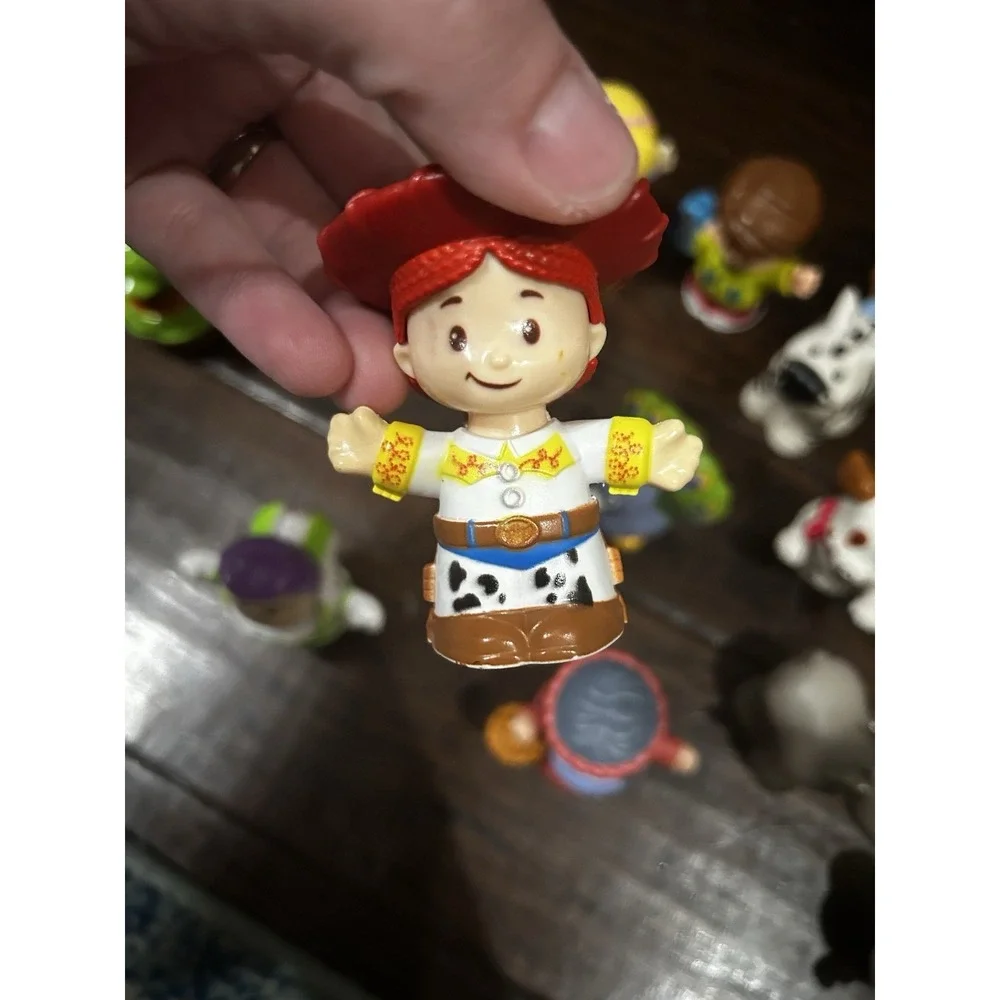 Lot Of 18 Little People Noah Animals Toy Story Paint Chipped